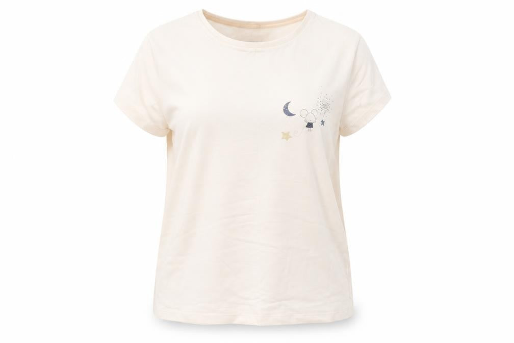 Nutmeg Womens Beige    Pyjama Top Size 12