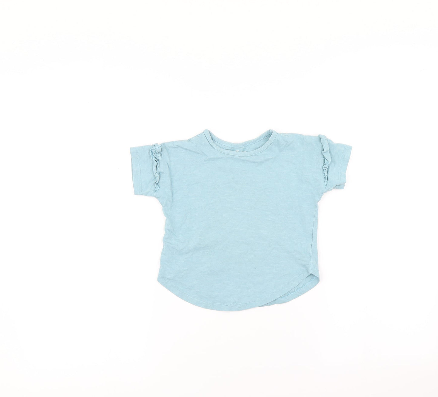 TU Girls Blue   Basic T-Shirt Size 3 Years