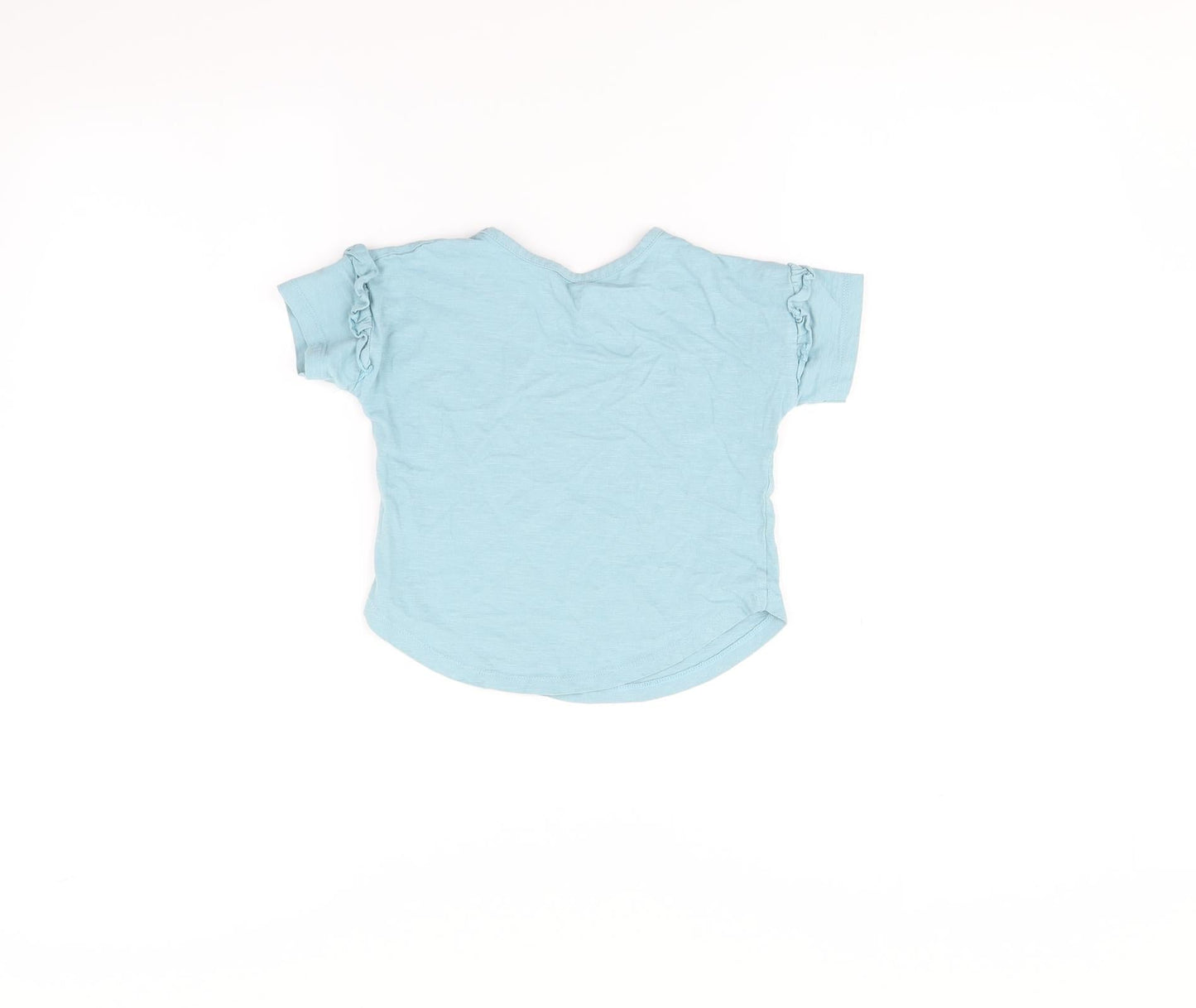 TU Girls Blue   Basic T-Shirt Size 3 Years