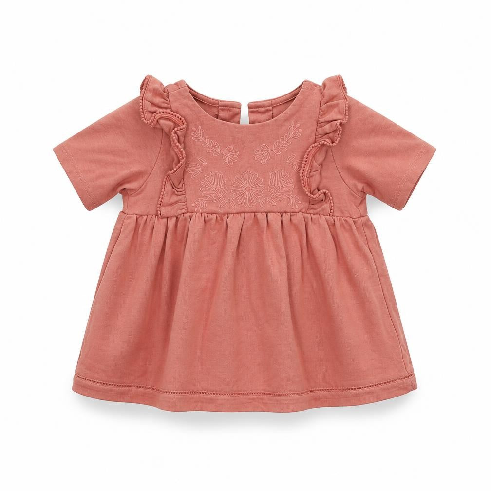 Rachel Zoe Girls Pink Floral  A-Line  Size 2 Years