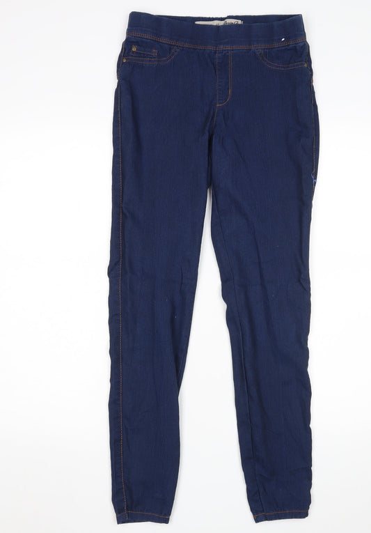 Denim Co Womens Blue   Jegging Jeans Size 8 L28 in