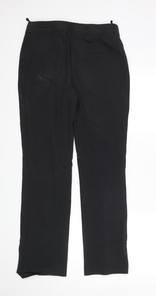 M&S Womens Grey   Trousers  Size 8 L30 in