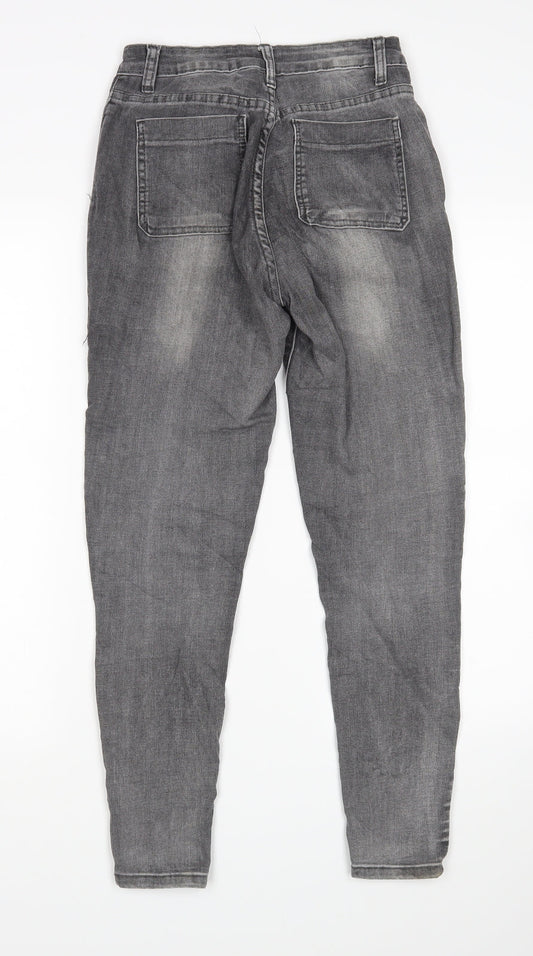 Secret Denim Womens Grey   Skinny Jeans Size 6 L27 in