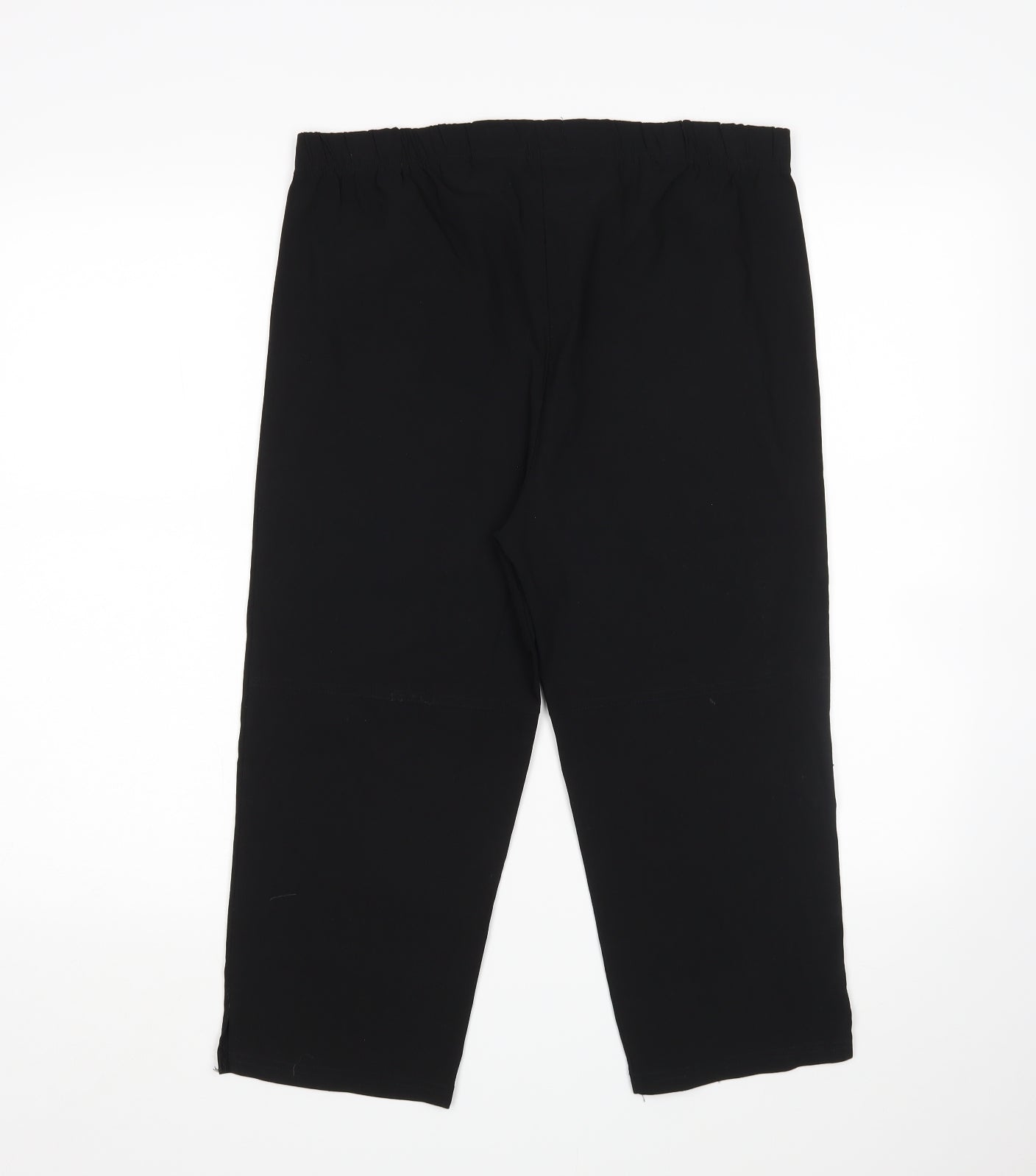 Preworn Womens Black   Cropped Trousers Size M L20 in