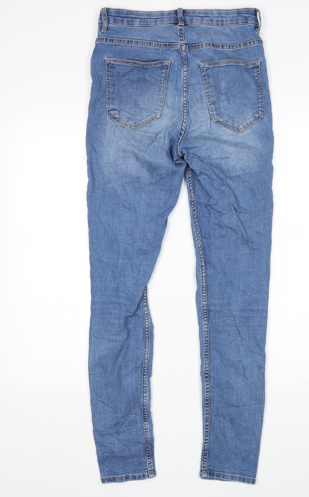 H&M Womens Blue   Skinny Jeans Size 10 L29 in