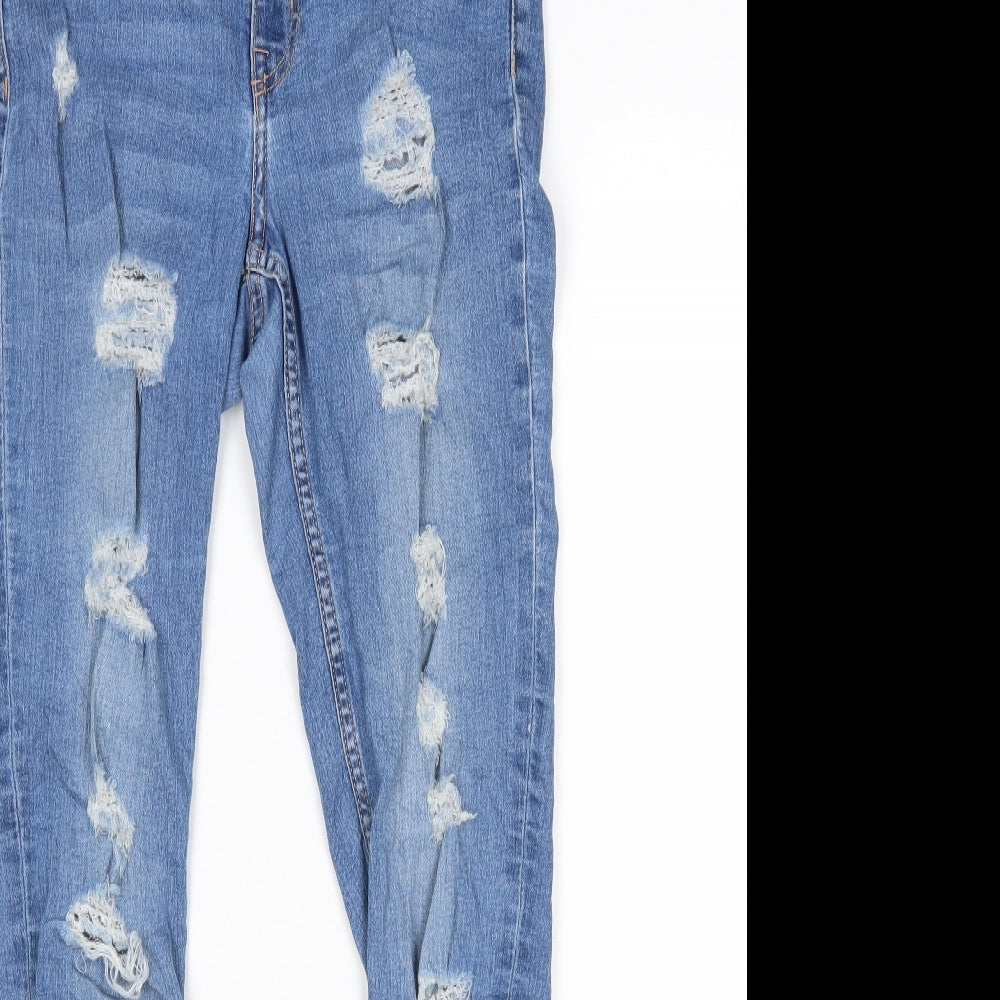 H&M Womens Blue   Skinny Jeans Size 10 L29 in