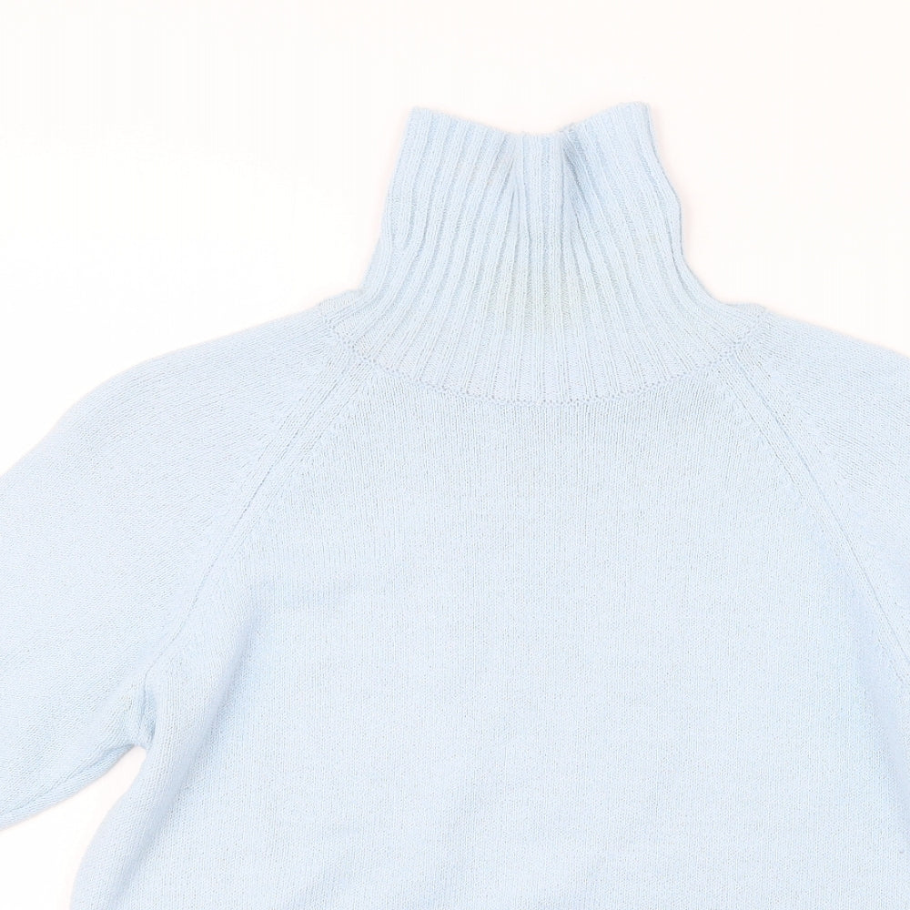 JFW Womens Blue  Knit Pullover Jumper Size L
