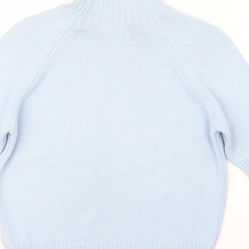 JFW Womens Blue  Knit Pullover Jumper Size L