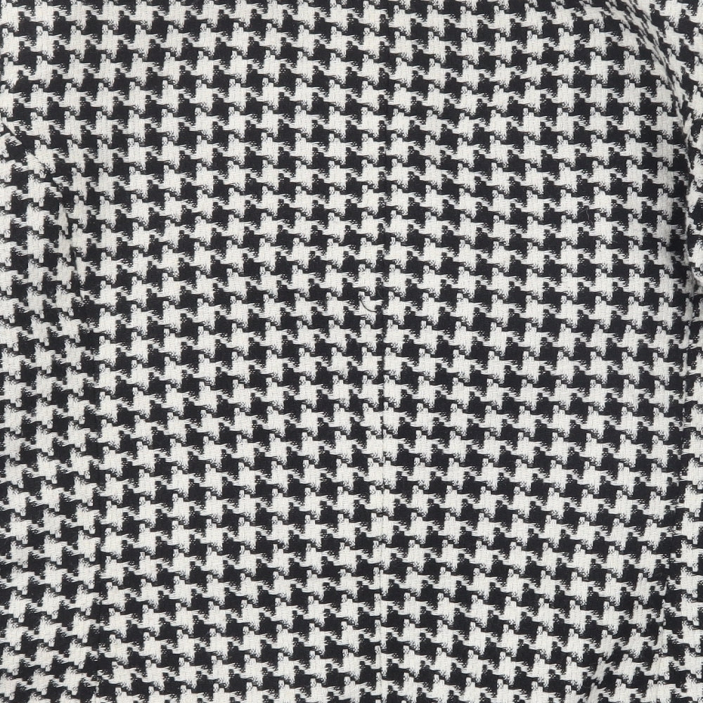 Wardrobe Womens Black Houndstooth  Jacket  Size 14