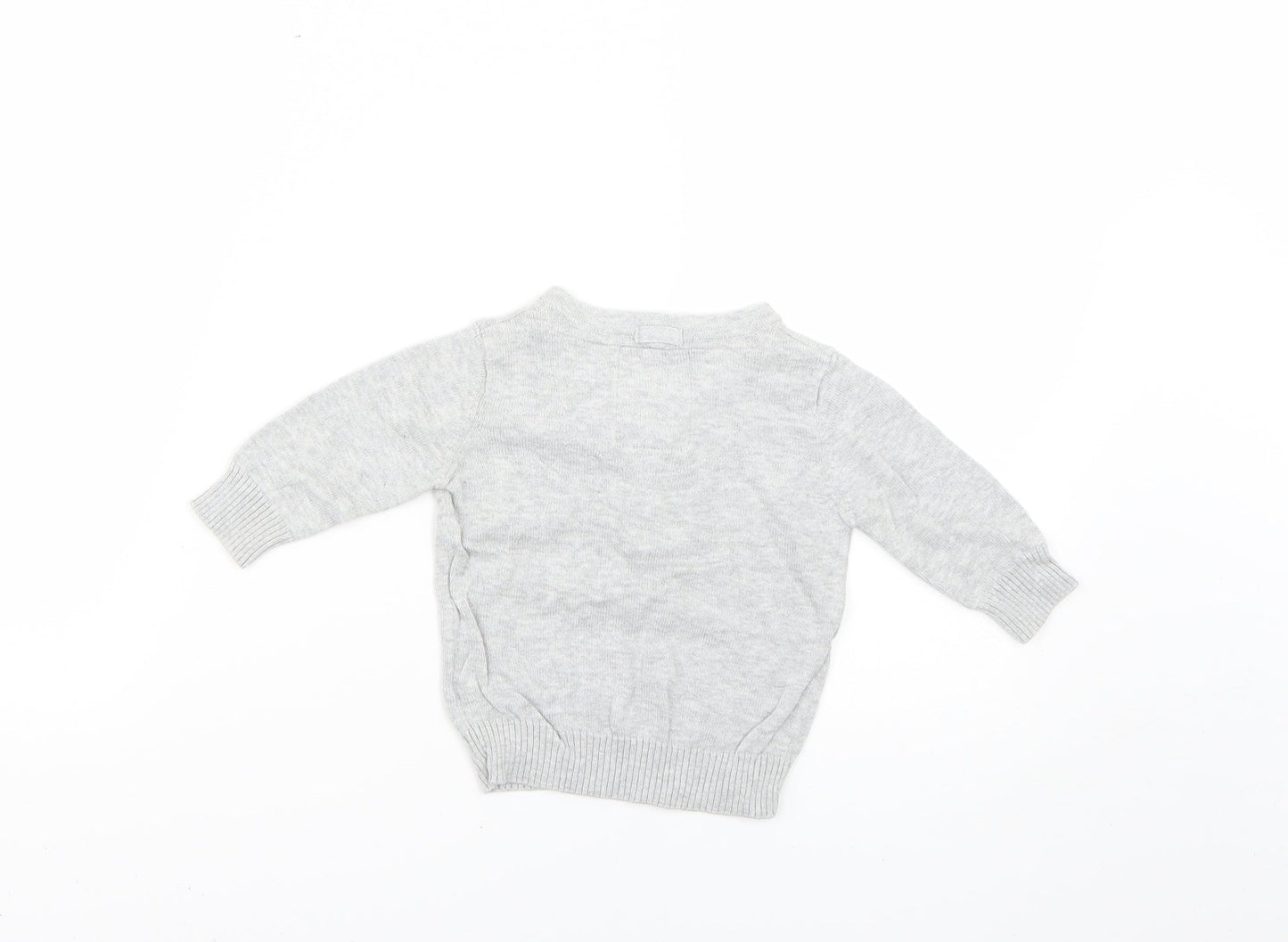 NEXT Baby Grey   Pullover Jumper Size 3-6 Months