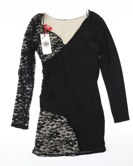 Sway Womens Black   Bodycon  Size L