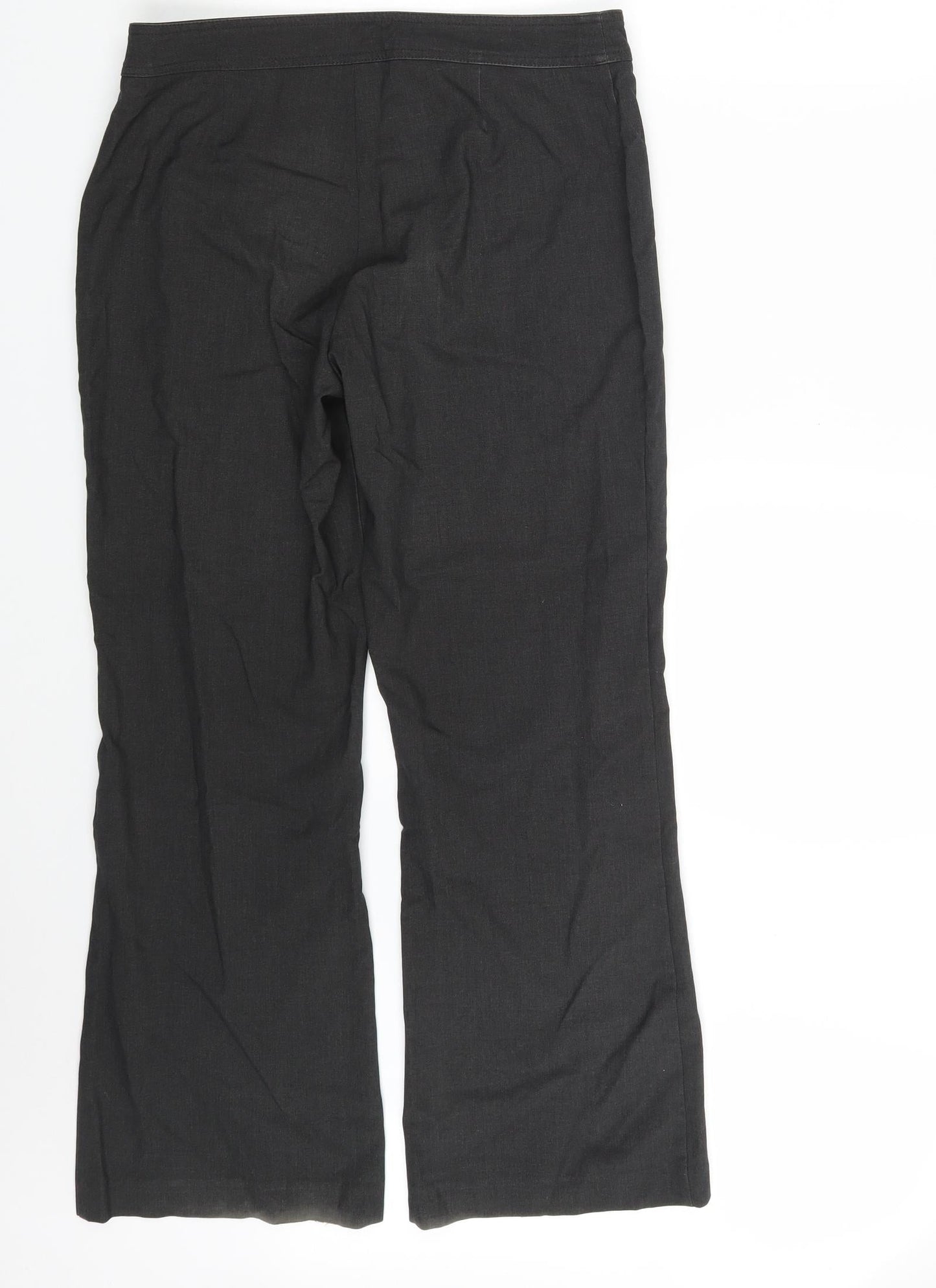 Trutex Womens Black   Dress Pants Trousers Size 30 in L28 in