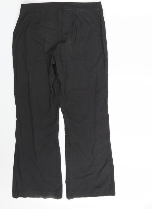 Trutex Womens Black   Dress Pants Trousers Size 30 in L28 in
