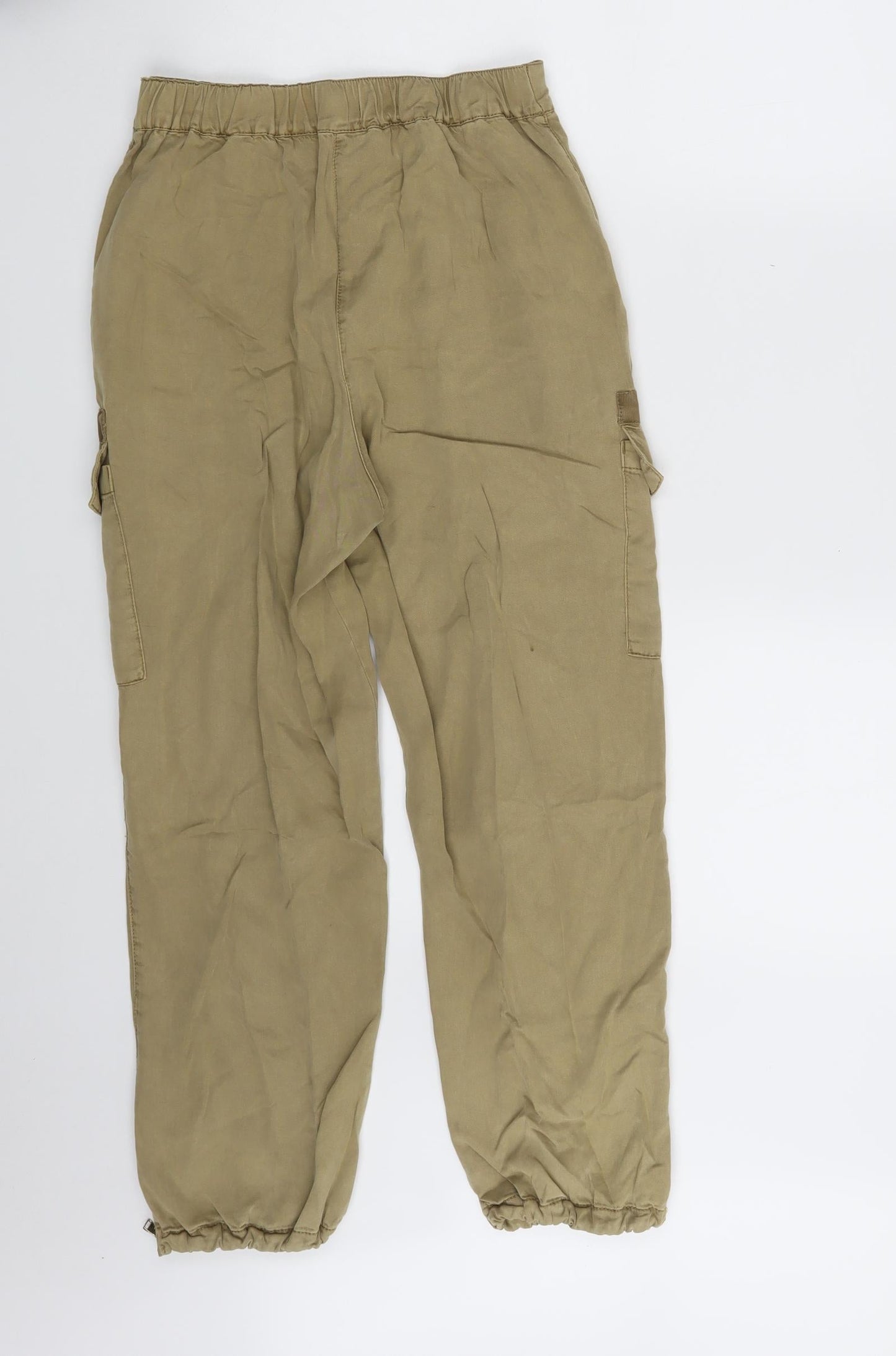 River Island Womens Brown   Carrot Trousers Size 6 L26 in