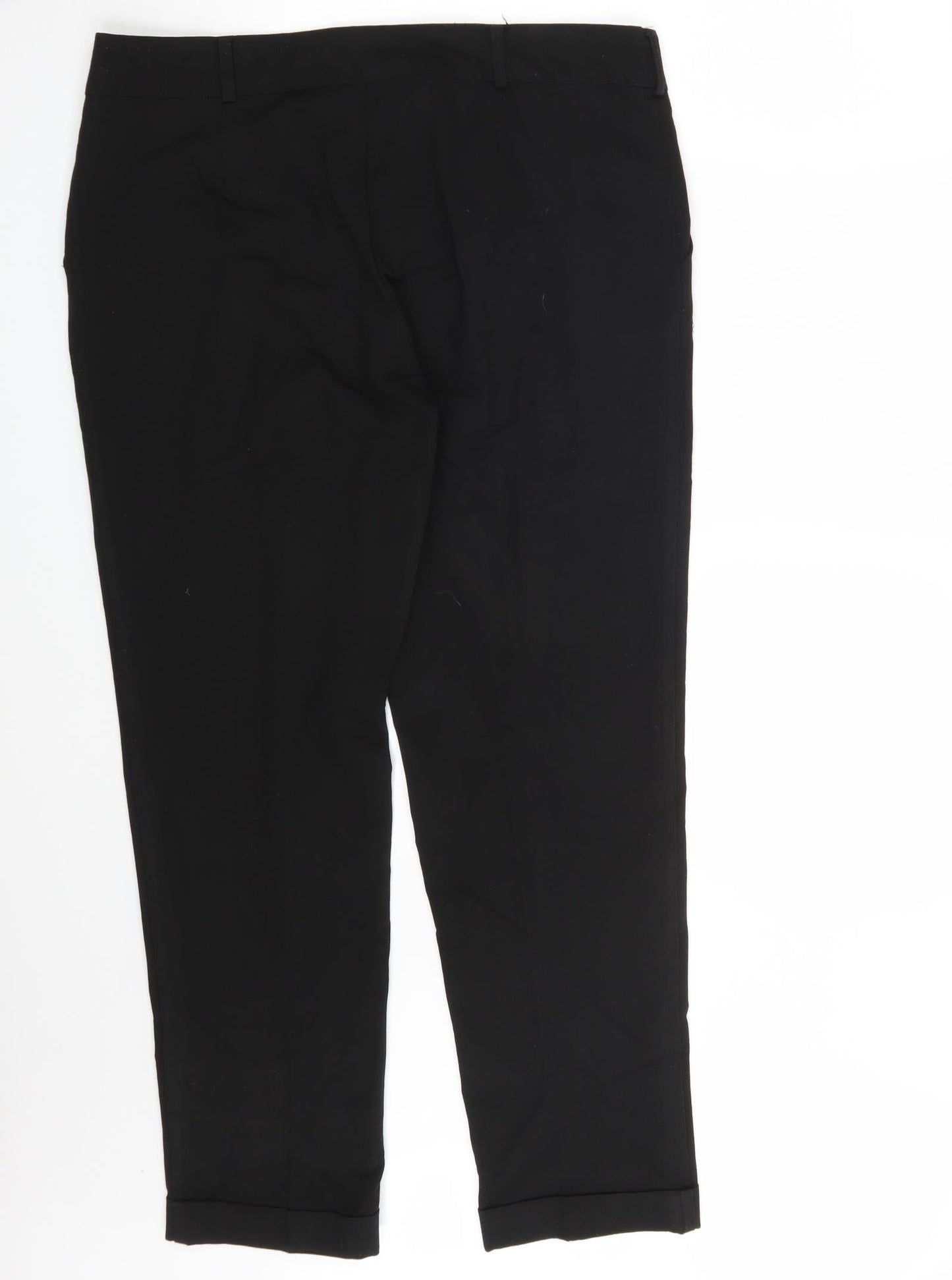 New Look Womens Black   Trousers  Size 14 L29 in