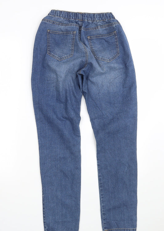 Preworn Womens Blue  Denim Jegging Jeans Size 26 in L30 in