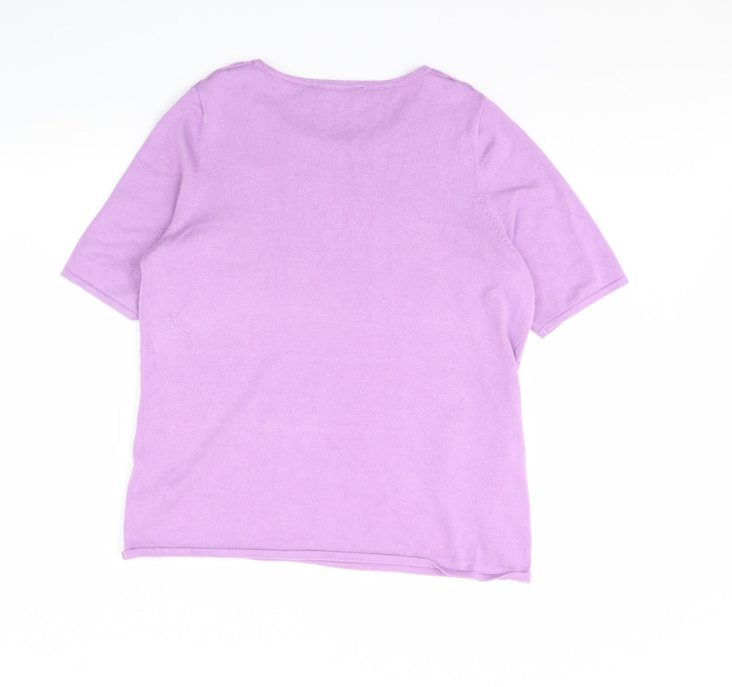 Bonmarché Womens Purple   Pullover Jumper Size 16