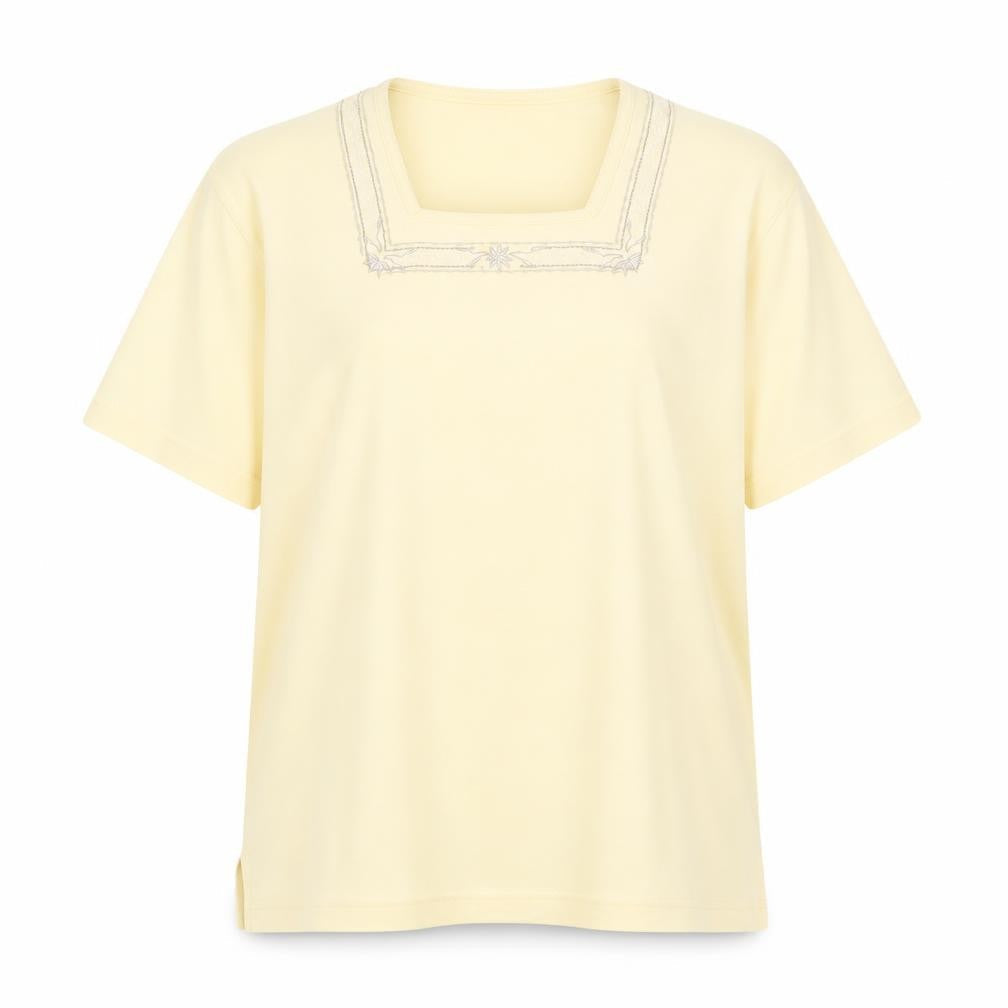 Preworn Womens Yellow   Basic Blouse Size M