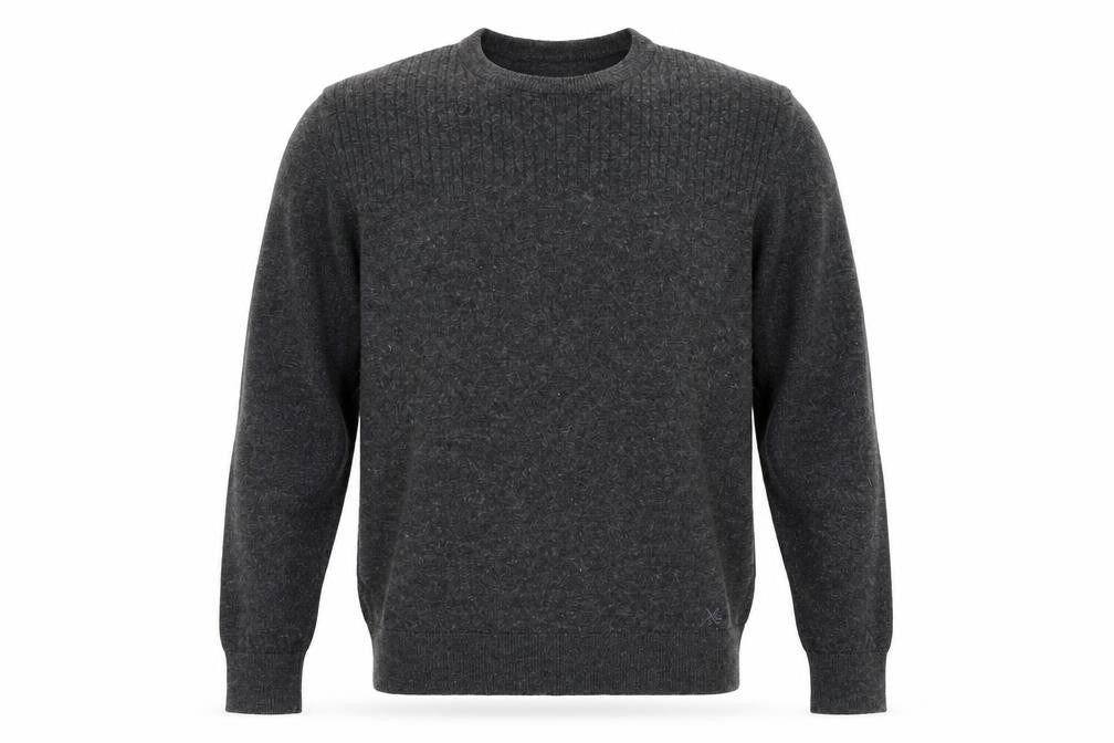 Crew Clothing Grey  Knit Pullover Jumper Size S