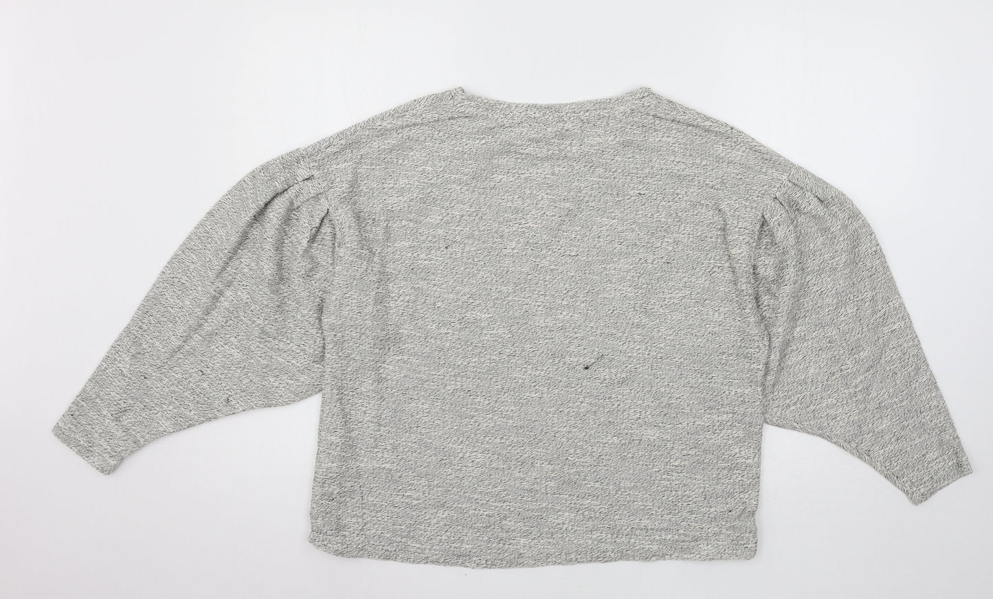 New Look Womens Grey  Jersey Pullover Jumper Size S