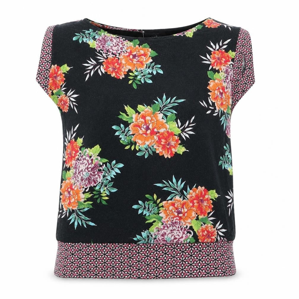 Wallis Womens Multicoloured Floral  Basic Blouse Size M