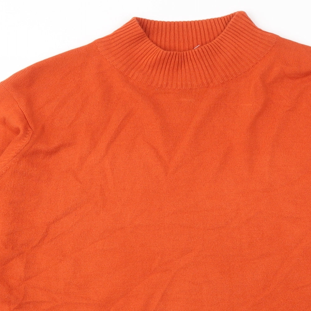 ISLE Womens Orange   Pullover Jumper Size XL