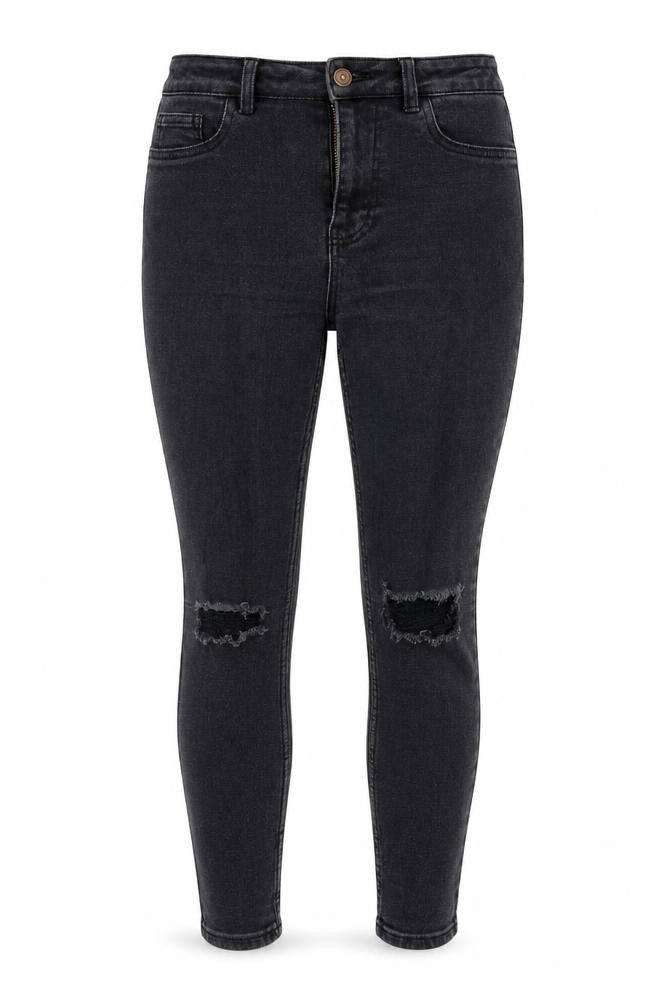 New Look Womens Black  Denim Skinny Jeans Size 10 L26 in