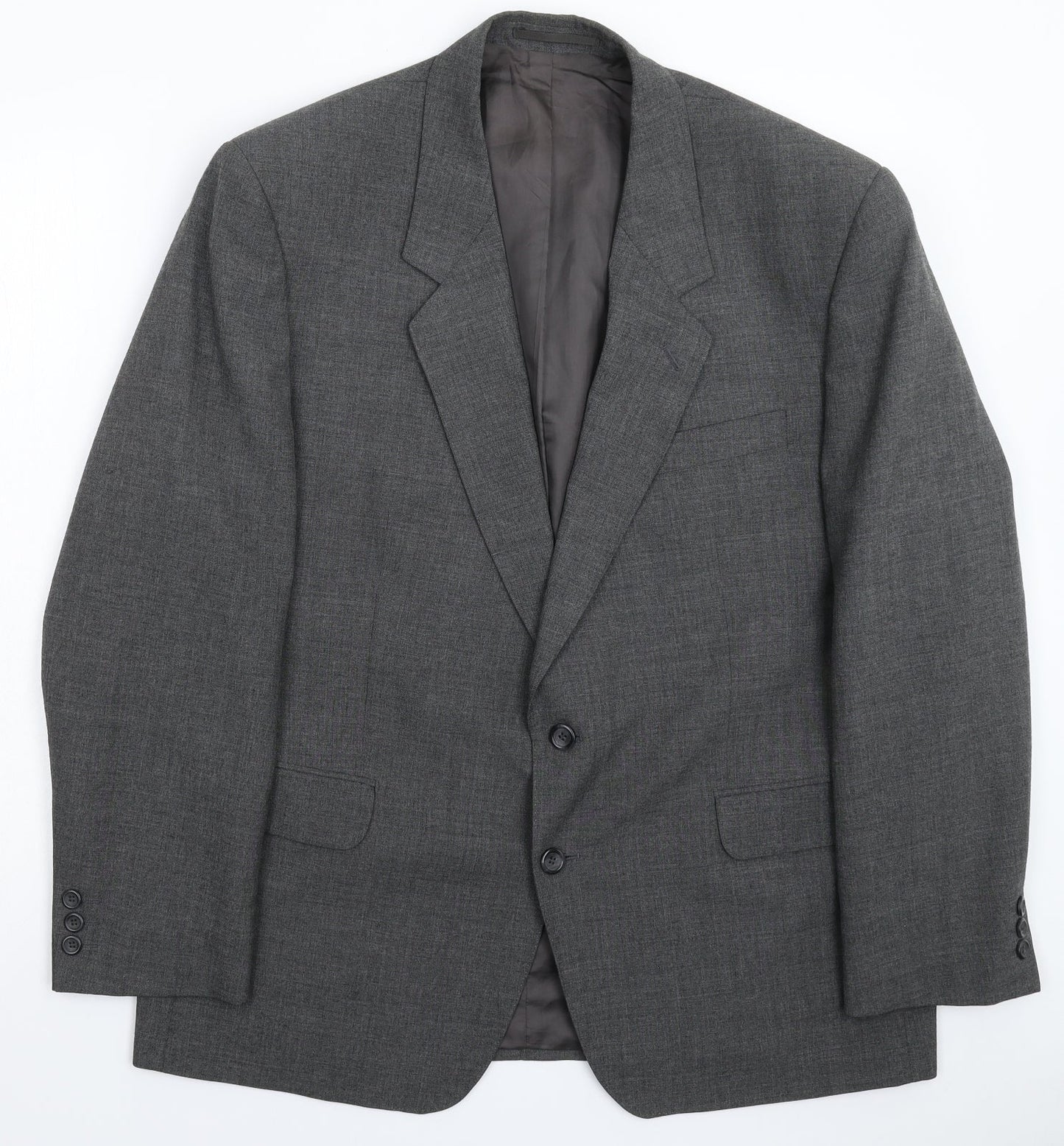 Varteks Mens Grey   Jacket Suit Jacket Size 44