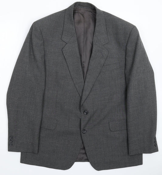 Varteks Mens Grey   Jacket Suit Jacket Size 44