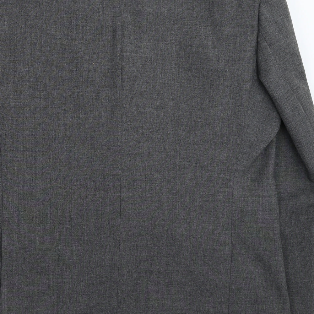Varteks Mens Grey   Jacket Suit Jacket Size 44