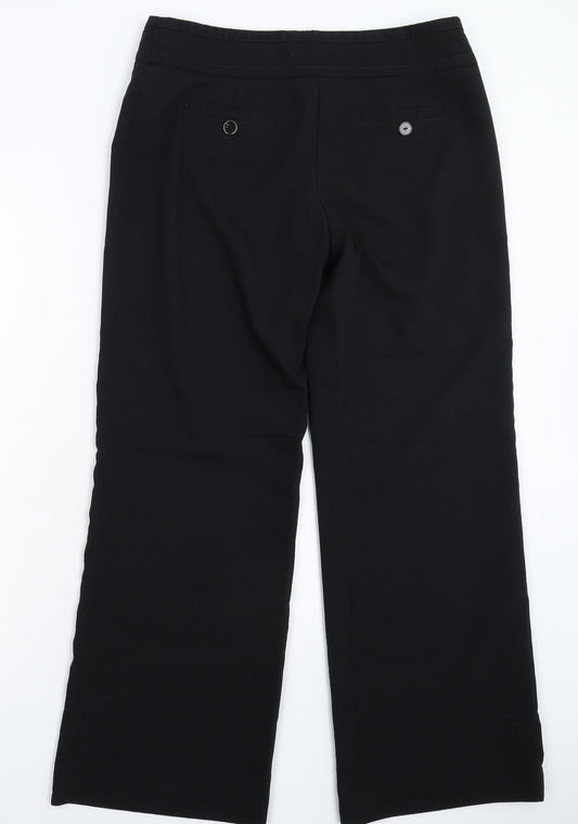 Dunnes Stores Womens Black   Dress Pants Trousers Size 12 L30 in