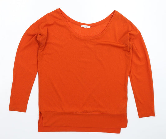 NEXT Womens Orange   Basic Blouse Size 8