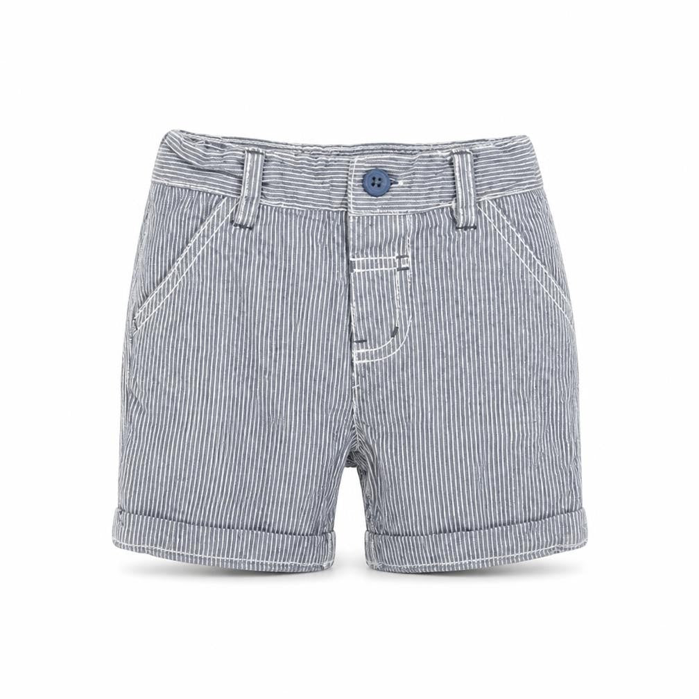 TU Baby Blue Striped   Trousers Size 6-9 Months  - shorts