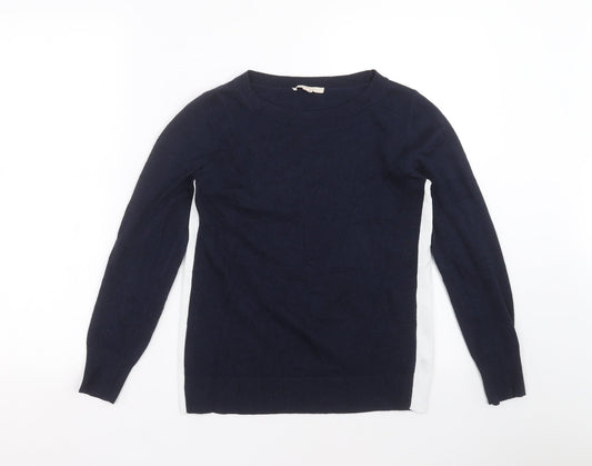 Esprit Womens Blue  Knit Pullover Jumper Size XS