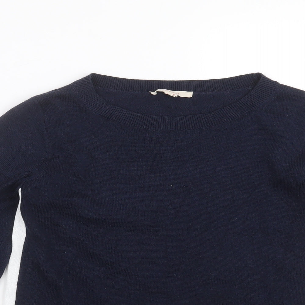 Esprit Womens Blue  Knit Pullover Jumper Size XS