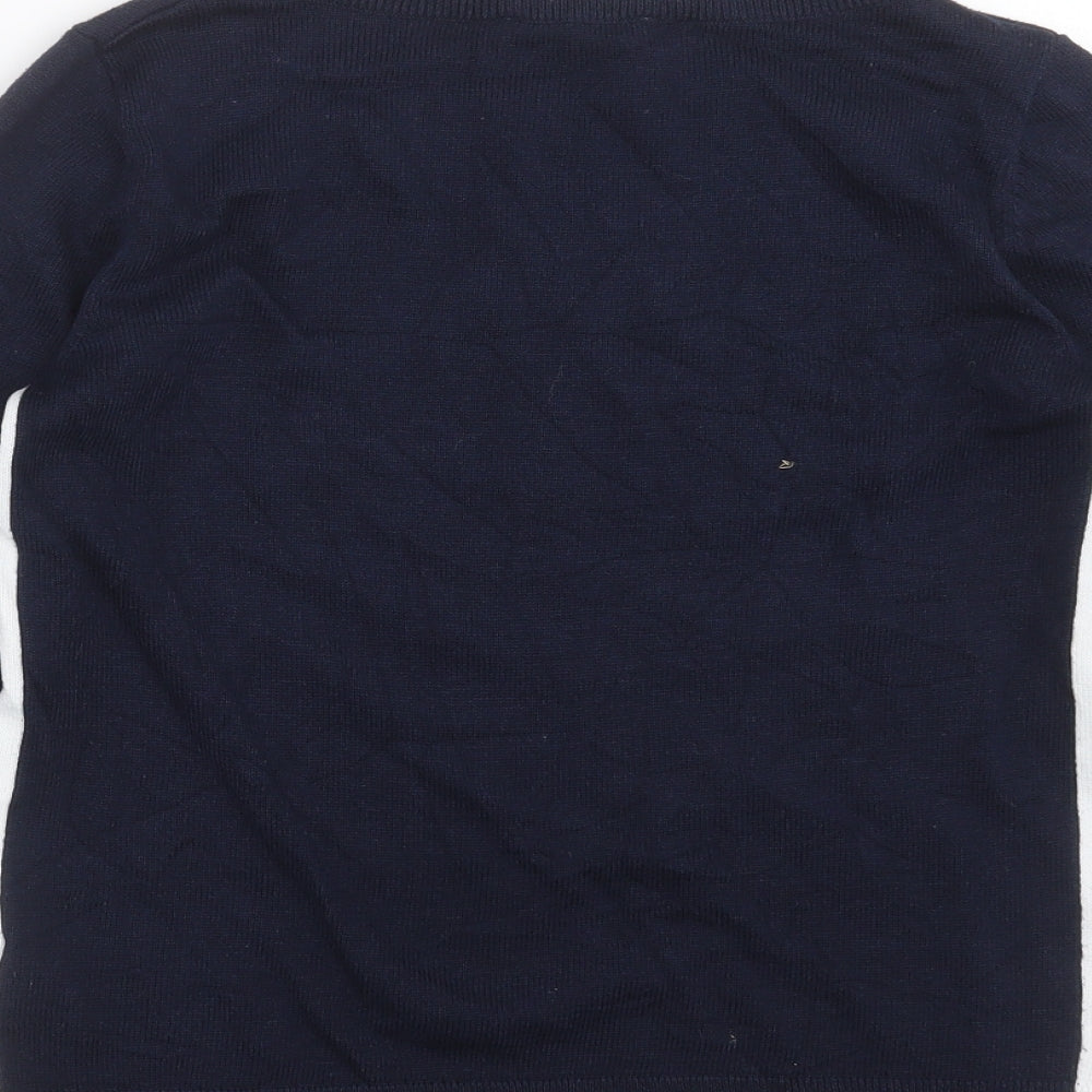 Esprit Womens Blue  Knit Pullover Jumper Size XS