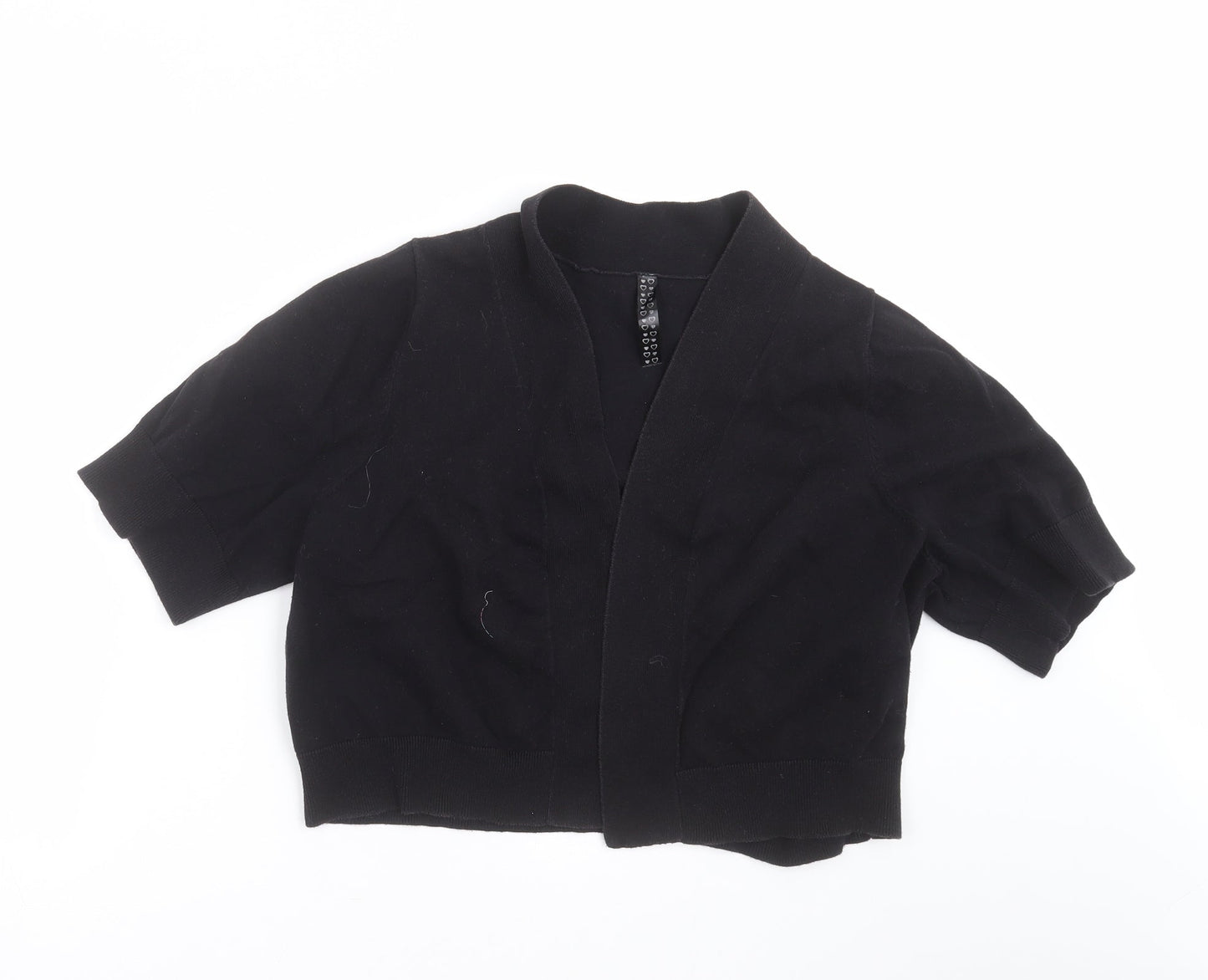Arcadia Group Womens Black  Knit Cardigan Jumper Size 20