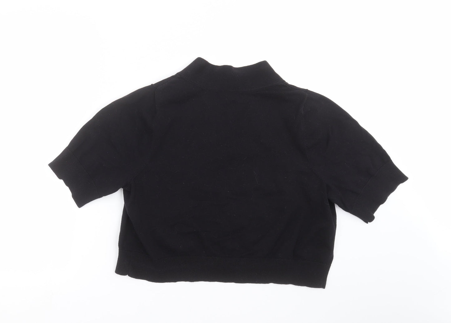 Arcadia Group Womens Black  Knit Cardigan Jumper Size 20