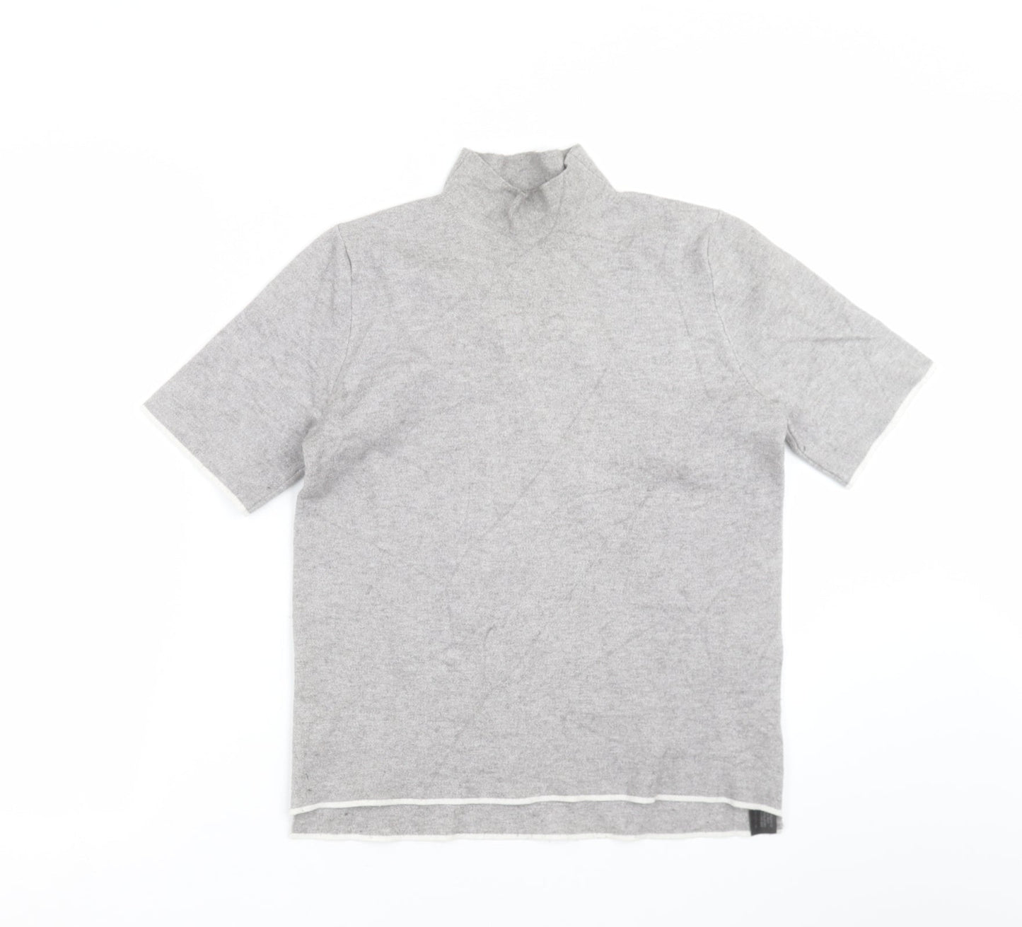 Zara Womens Grey  Knit Pullover Jumper Size L