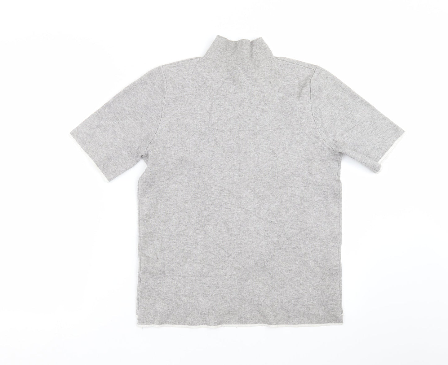 Zara Womens Grey  Knit Pullover Jumper Size L