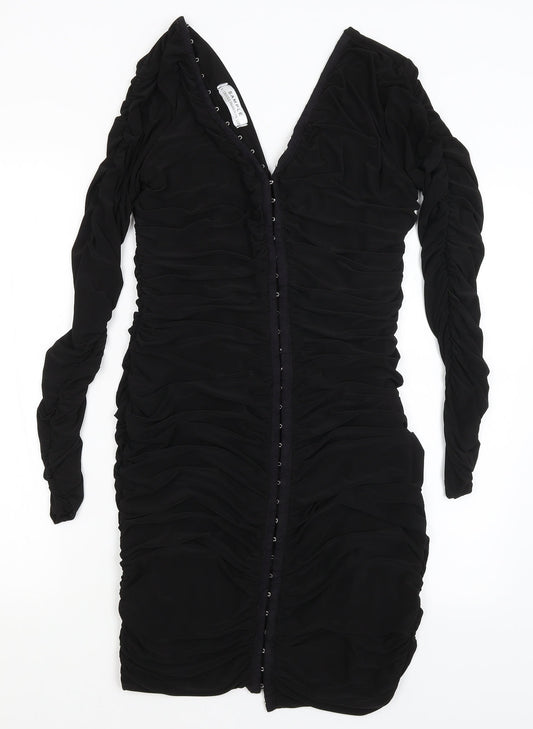 Sample Womens Black   Bodycon  Size S