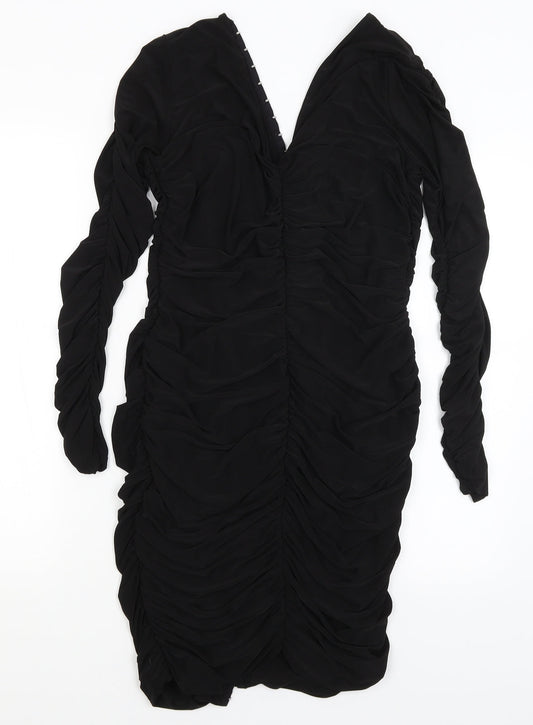 Sample Womens Black   Bodycon  Size S