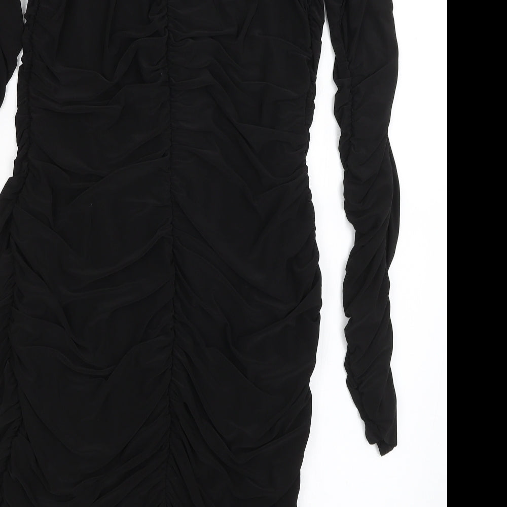 Sample Womens Black   Bodycon  Size S