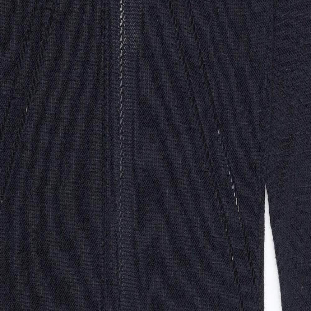 Per Una Womens Blue   Shrug Jumper Size 8