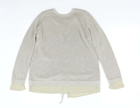 M&S Womens Gold   Pullover Jumper Size 12