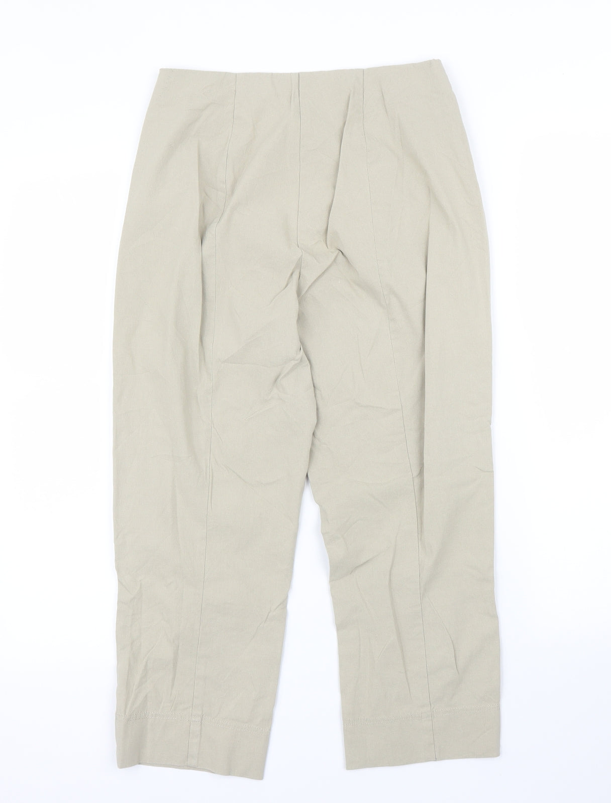 Sandwich Womens Beige   Pedal Pusher Trousers Size 6 L21 in