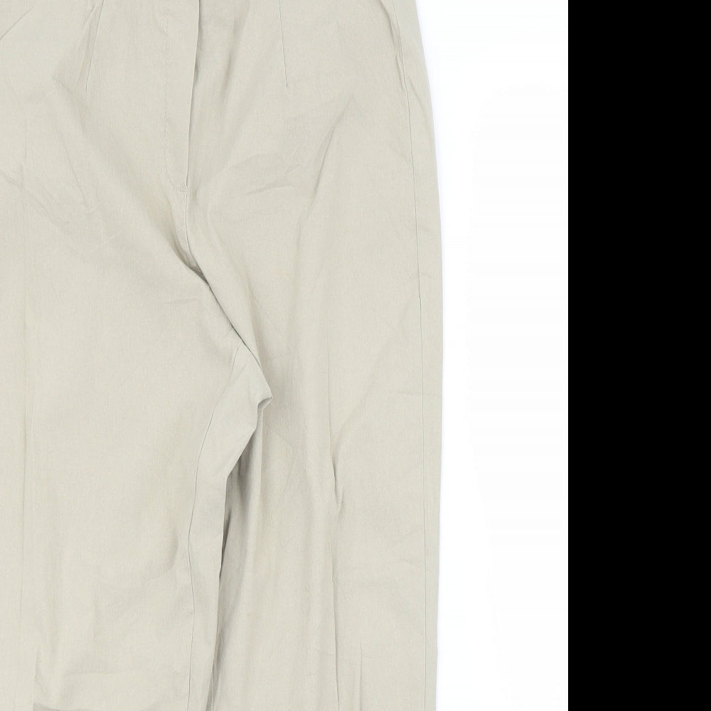Sandwich Womens Beige   Pedal Pusher Trousers Size 6 L21 in