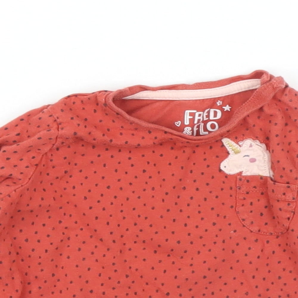 F&F Baby Orange   Basic T-Shirt Size 3-6 Months