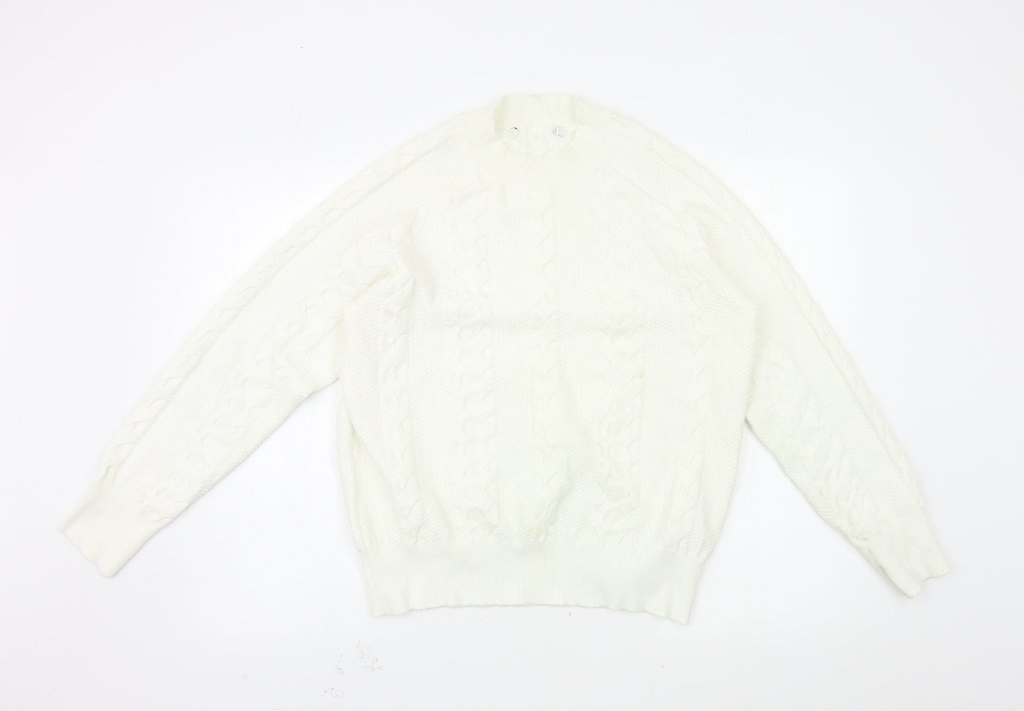 Very Womens White   Pullover Jumper Size 14