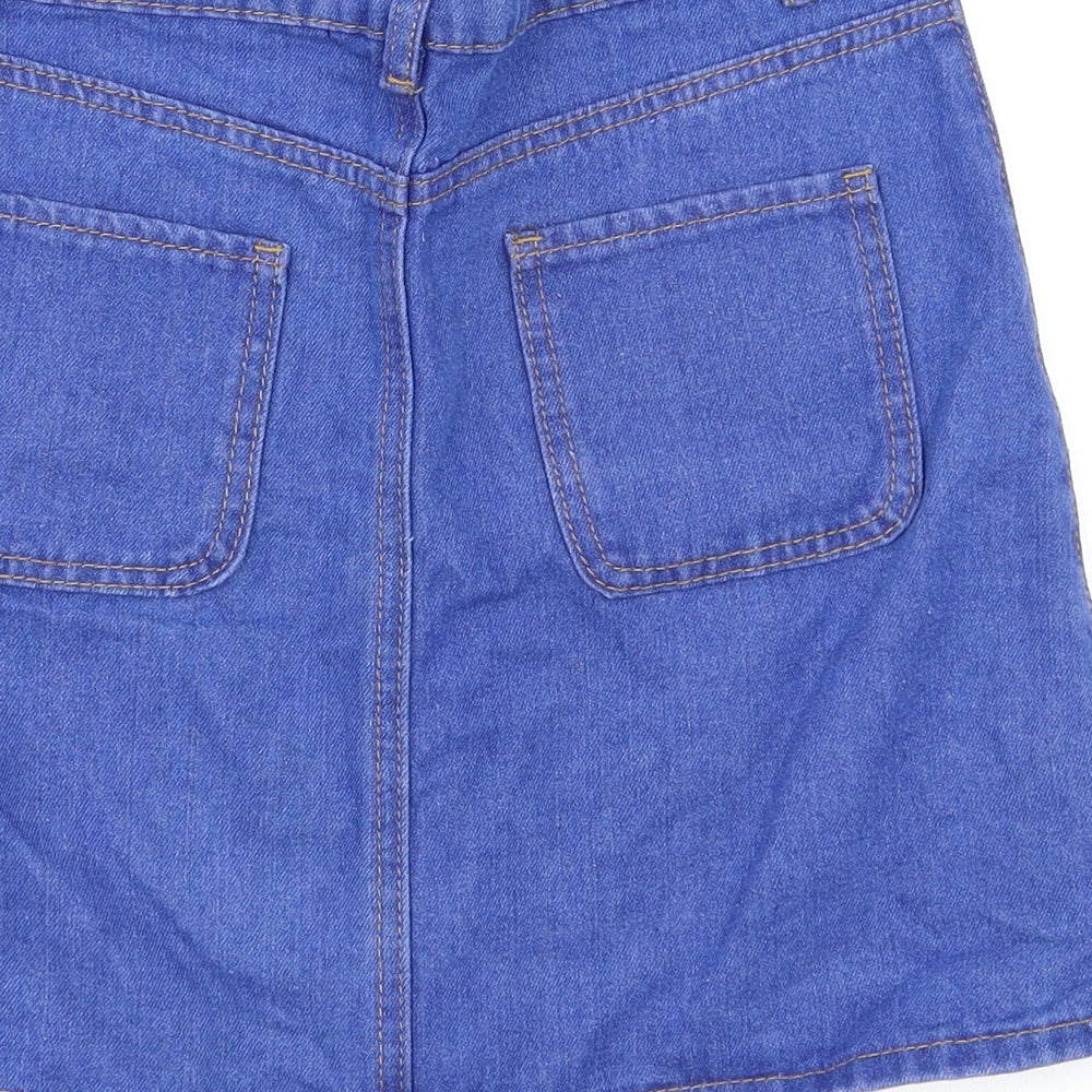 mrp  Womens Blue   Mini Skirt Size 8